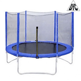 Батут DFC Trampoline Fitness 14ft наружн.сетка, (427см)(два короба)